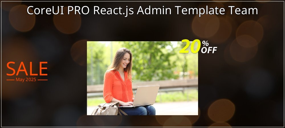 CoreUI PRO React.js Admin Template Team coupon on Easter Day super sale