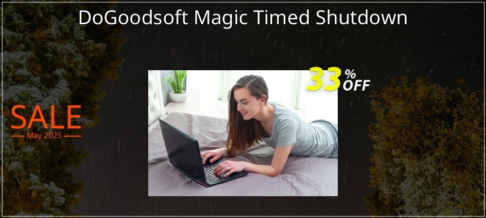DoGoodsoft Magic Timed Shutdown coupon on National Pizza Party Day super sale