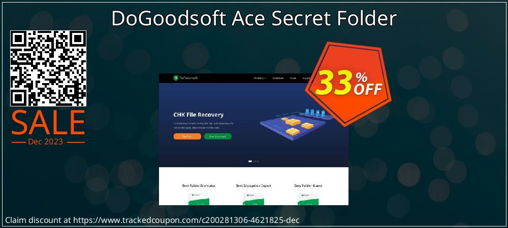 DoGoodsoft Ace Secret Folder coupon on Mother Day promotions