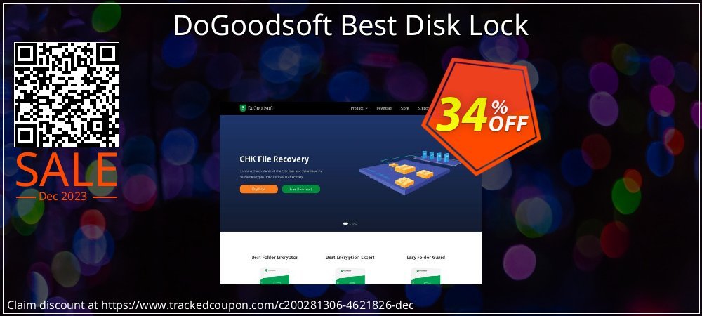 DoGoodsoft Best Disk Lock coupon on World Party Day promotions