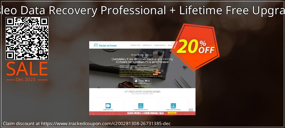 Hasleo Data Recovery Professional + Lifetime Free Upgrades coupon on National Walking Day discounts
