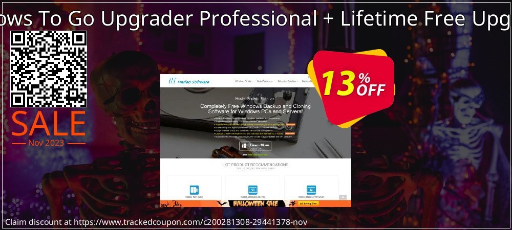 Windows To Go Upgrader Professional + Lifetime Free Upgrades coupon on Easter Day deals