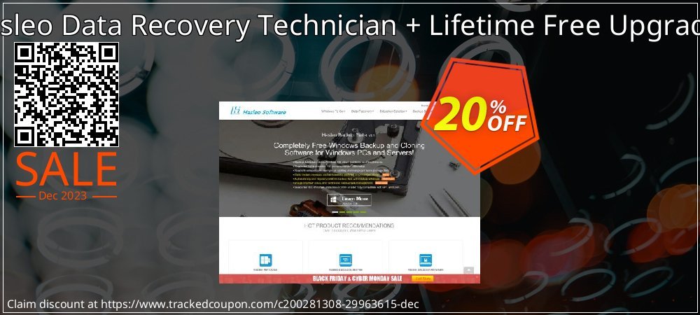 Hasleo Data Recovery Technician + Lifetime Free Upgrades coupon on Mother Day offering sales