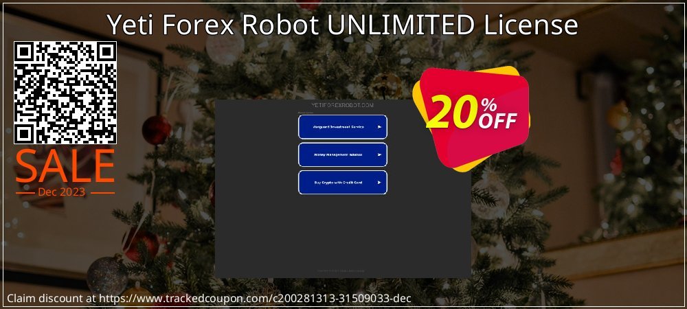 Yeti Forex Robot UNLIMITED License coupon on Mario Day sales