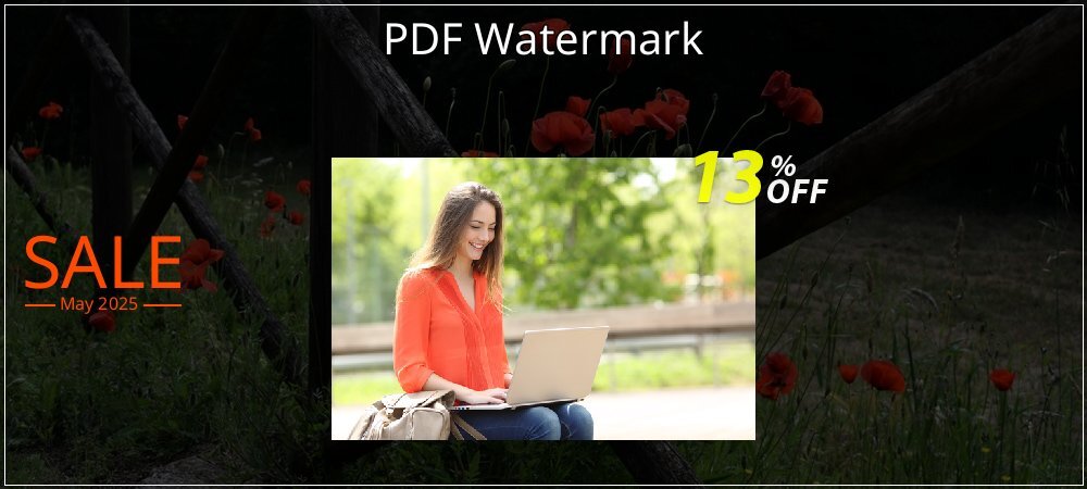 PDF Watermark coupon on Mother's Day promotions