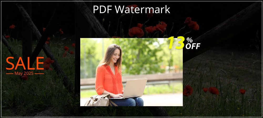 PDF Watermark coupon on World Backup Day super sale