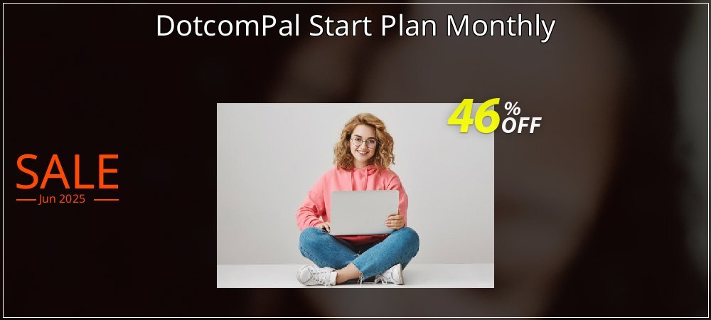 DotcomPal Start Plan Monthly coupon on Easter Day super sale