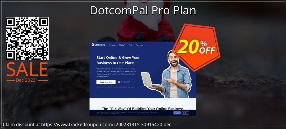DotcomPal Pro Plan coupon on National Walking Day discount