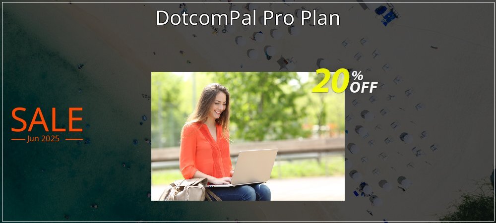 DotcomPal Pro Plan coupon on Nude Day super sale