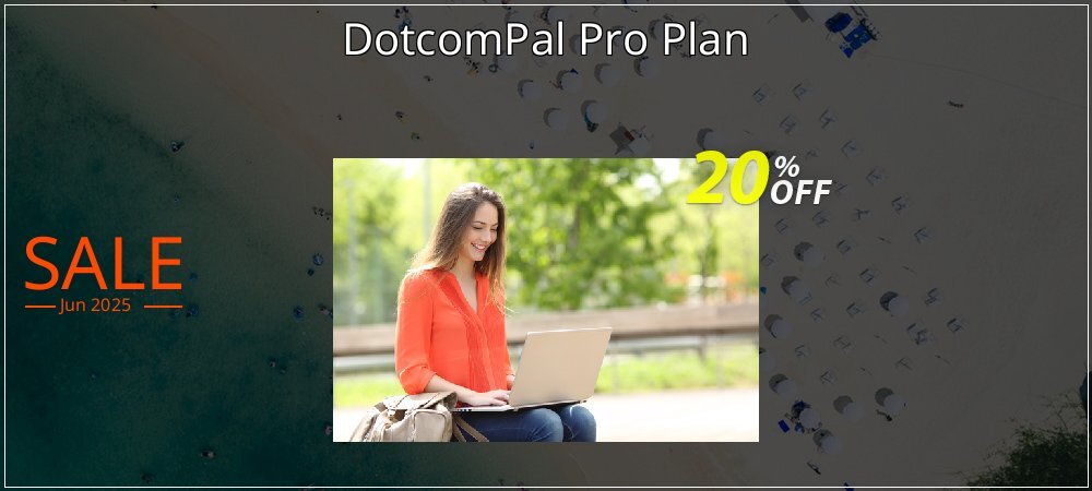 DotcomPal Pro Plan coupon on National Walking Day discount