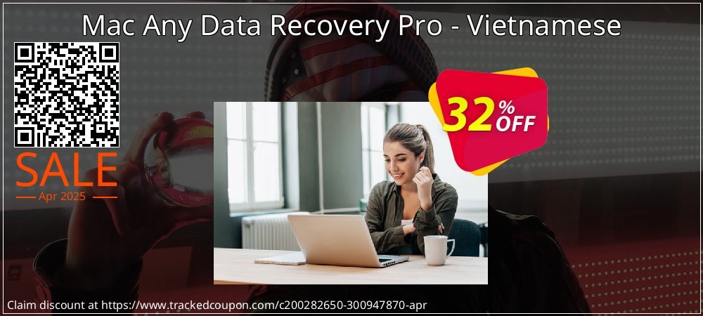 Mac Any Data Recovery Pro - Vietnamese coupon on National Walking Day offer