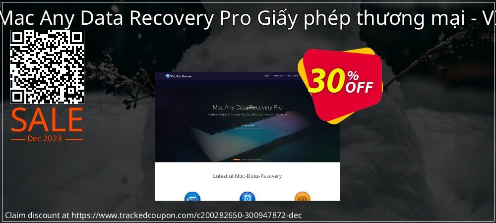 Mac Any Data Recovery Pro Giấy phép thương mại - VI coupon on Working Day offering sales