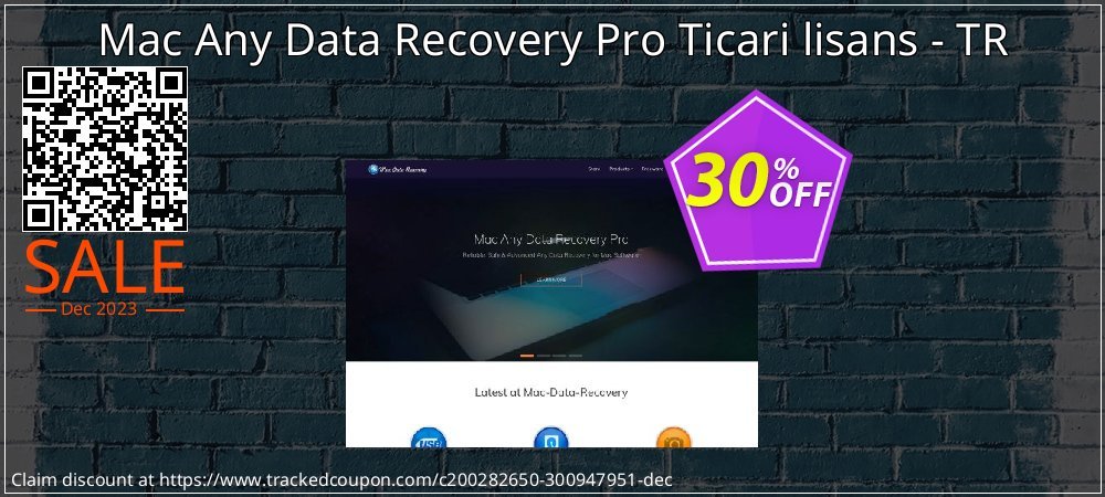 Mac Any Data Recovery Pro Ticari lisans - TR coupon on World Party Day offer