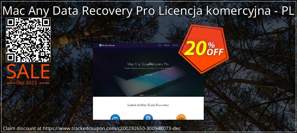 Mac Any Data Recovery Pro Licencja komercyjna - PL coupon on Easter Day discounts