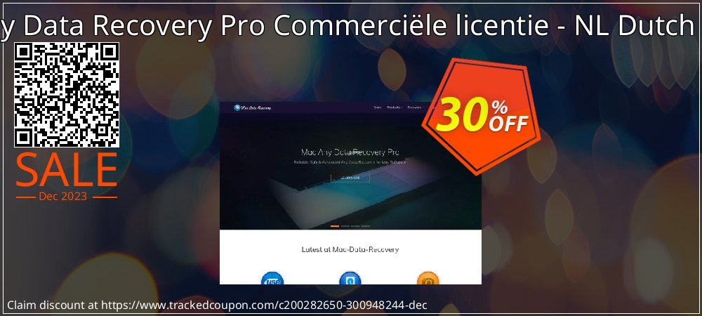 Mac Any Data Recovery Pro Commerciële licentie - NL Dutch korting coupon on World Password Day promotions