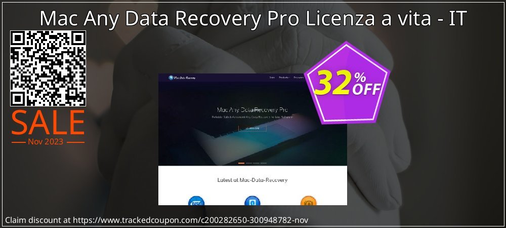 Mac Any Data Recovery Pro Licenza a vita - IT coupon on April Fools' Day offering sales