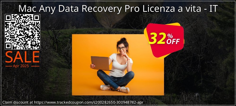 Mac Any Data Recovery Pro Licenza a vita - IT coupon on April Fools' Day offering sales