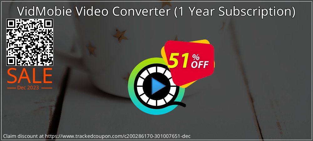 VidMobie Video Converter - 1 Year Subscription  coupon on Palm Sunday offering sales