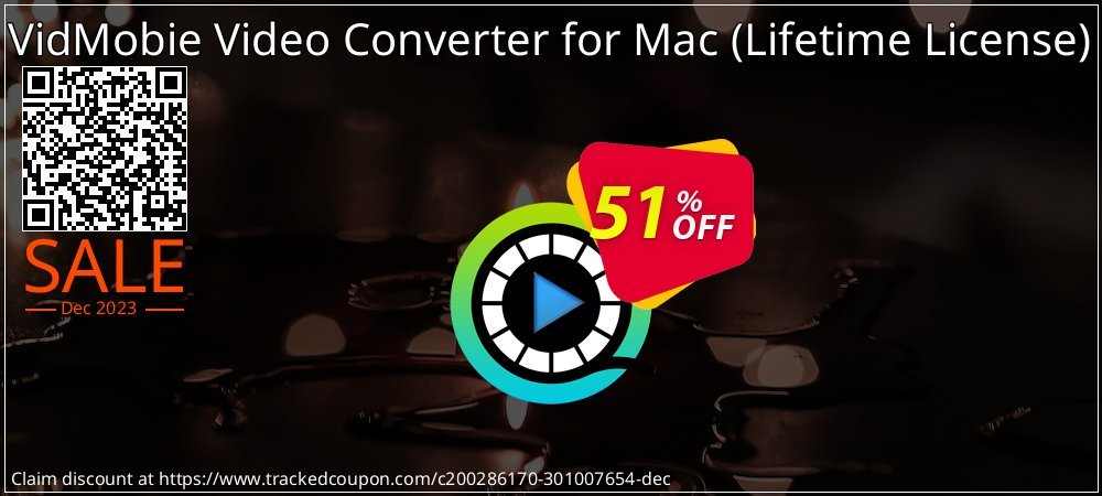 VidMobie Video Converter for Mac - Lifetime License  coupon on April Fools' Day promotions