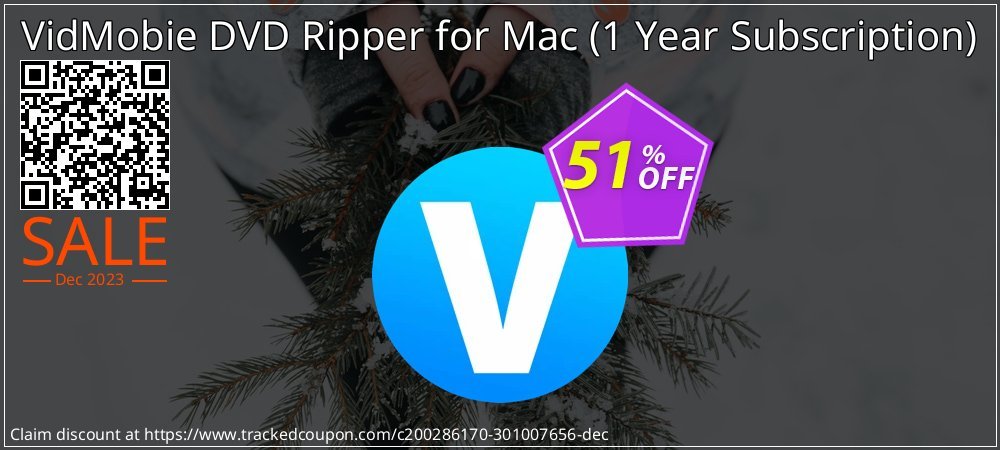 VidMobie DVD Ripper for Mac - 1 Year Subscription  coupon on World Party Day offer