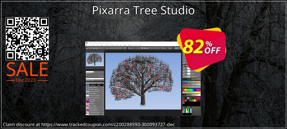 Pixarra Tree Studio coupon on April Fools' Day offering discount