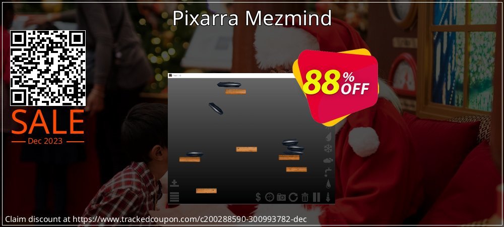 Pixarra Mezmind coupon on April Fools' Day offering sales