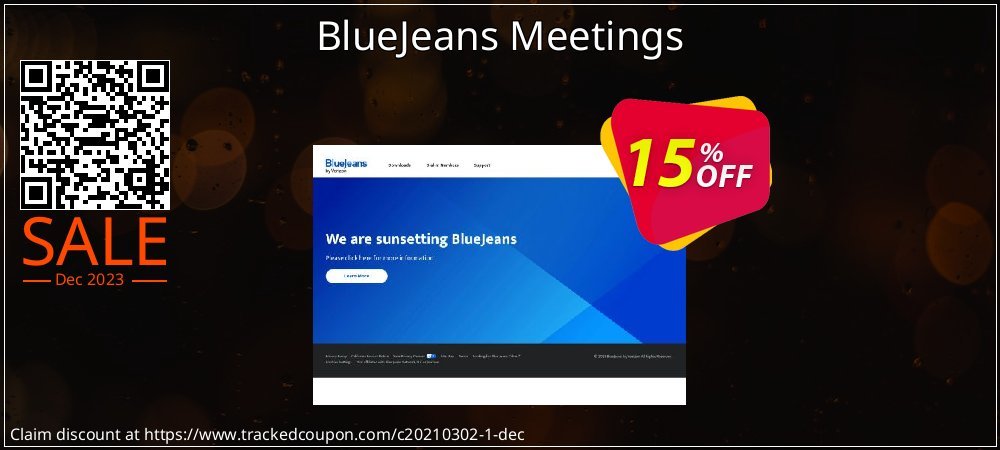 BlueJeans Meetings coupon on World Party Day offering discount