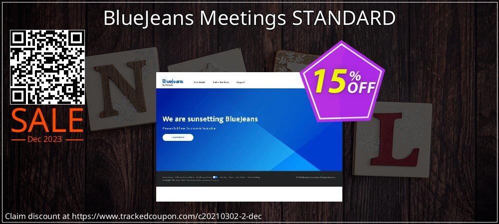 BlueJeans Meetings STANDARD coupon on April Fools Day offering discount