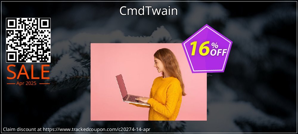 CmdTwain coupon on National Smile Day offering sales