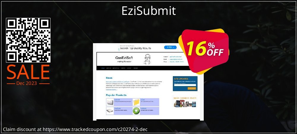 EziSubmit coupon on April Fools' Day deals