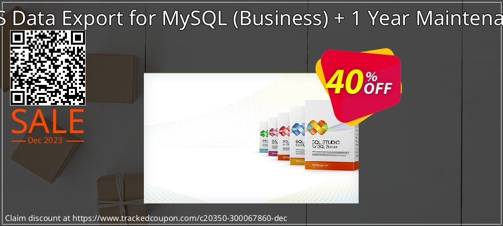 EMS Data Export for MySQL - Business + 1 Year Maintenance coupon on Programmers' Day discount