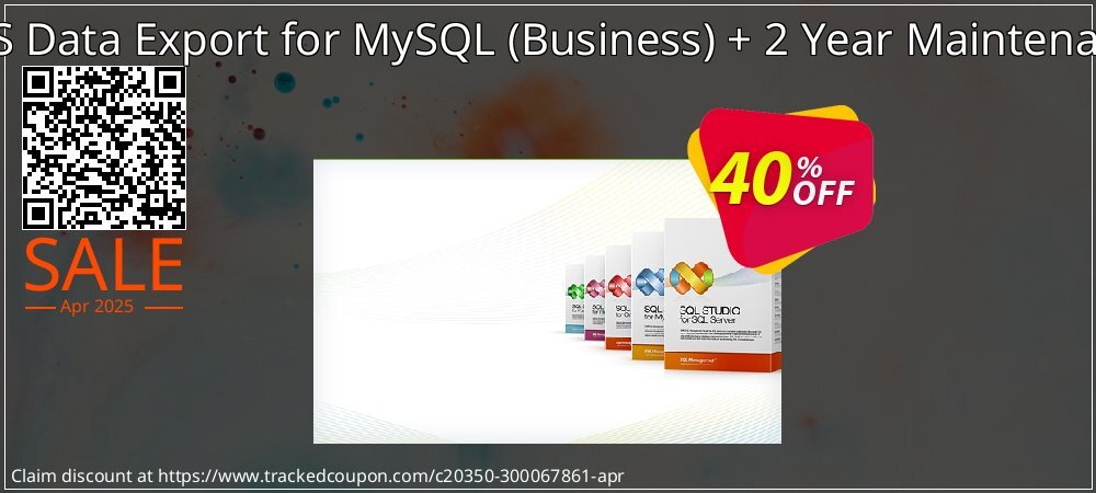 EMS Data Export for MySQL - Business + 2 Year Maintenance coupon on World Party Day discounts