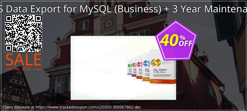 EMS Data Export for MySQL - Business + 3 Year Maintenance coupon on Happy New Year offering sales