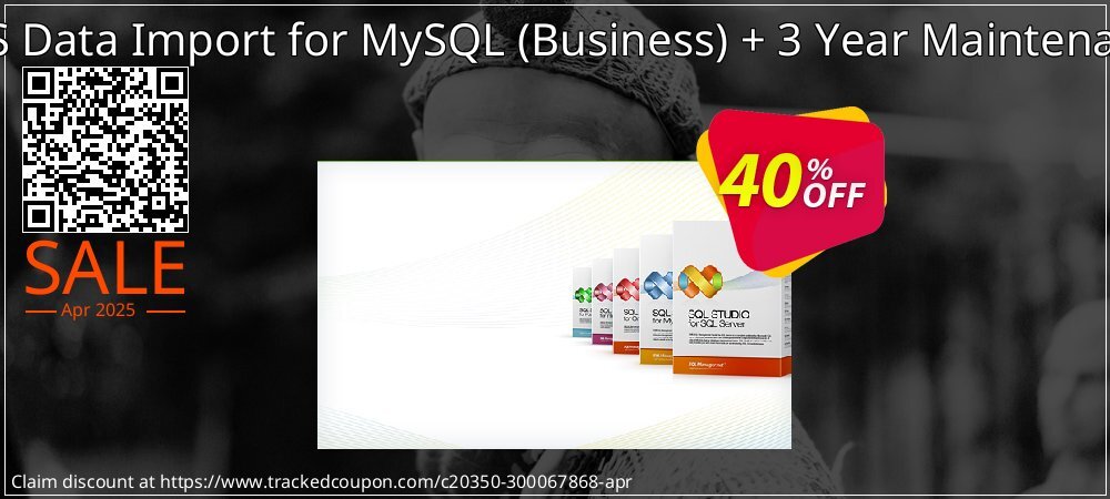 EMS Data Import for MySQL - Business + 3 Year Maintenance coupon on Virtual Vacation Day offering discount