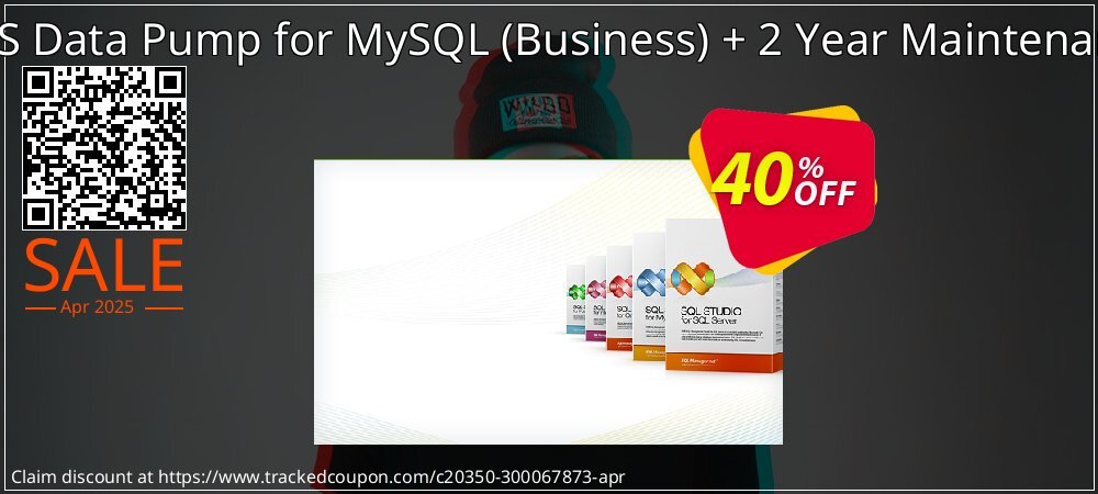 EMS Data Pump for MySQL - Business + 2 Year Maintenance coupon on Easter Day deals