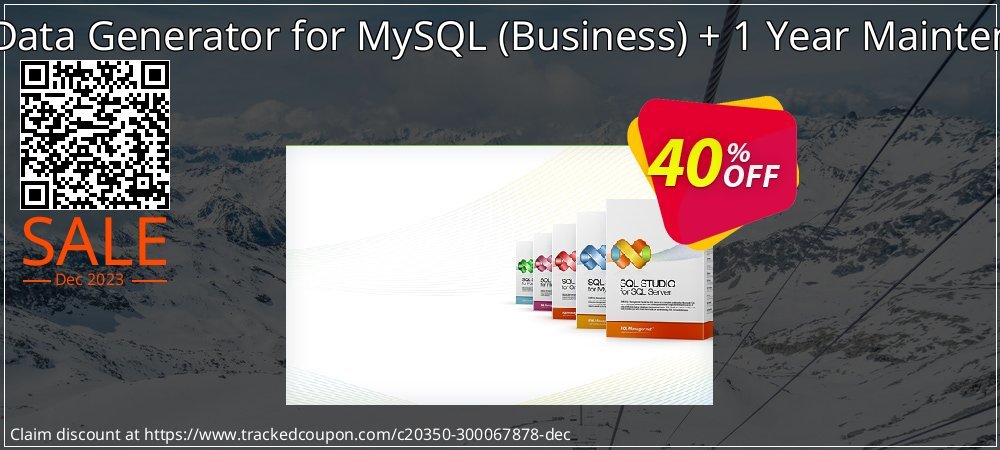 EMS Data Generator for MySQL - Business + 1 Year Maintenance coupon on Mario Day offering sales
