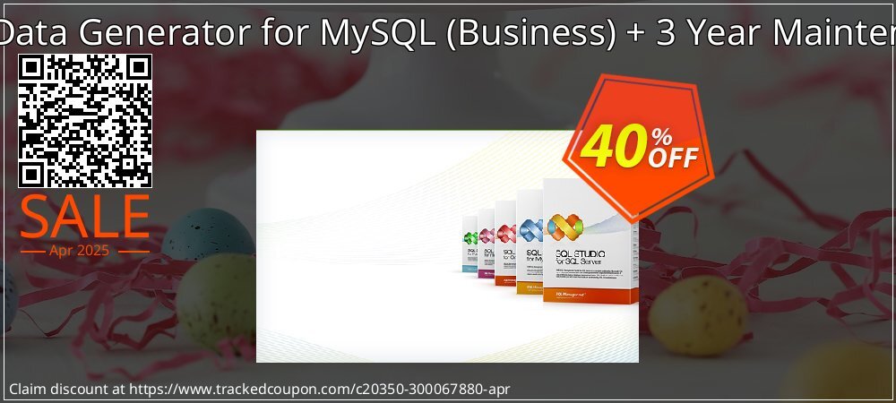 EMS Data Generator for MySQL - Business + 3 Year Maintenance coupon on World Backup Day discounts