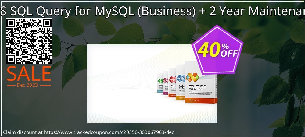 EMS SQL Query for MySQL - Business + 2 Year Maintenance coupon on Virtual Vacation Day discount