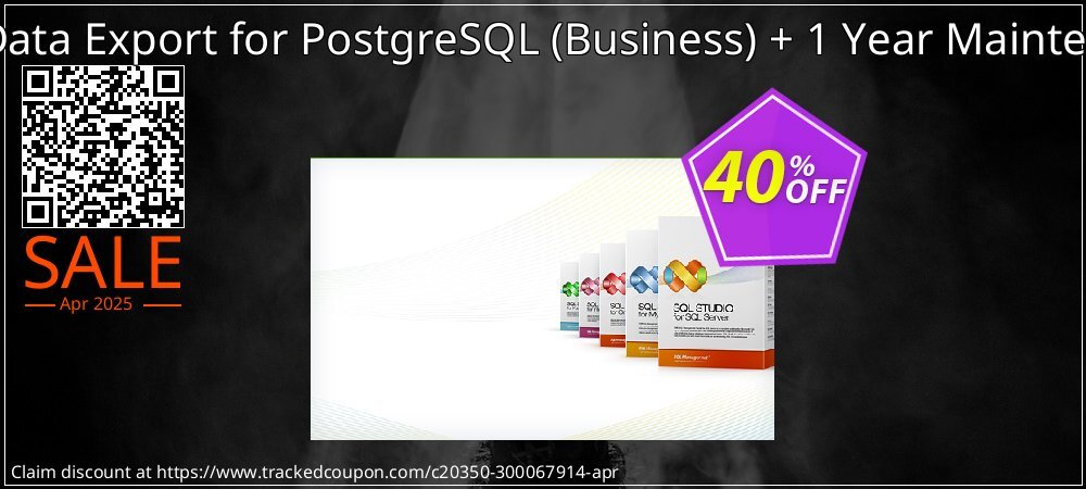 EMS Data Export for PostgreSQL - Business + 1 Year Maintenance coupon on Tell a Lie Day super sale