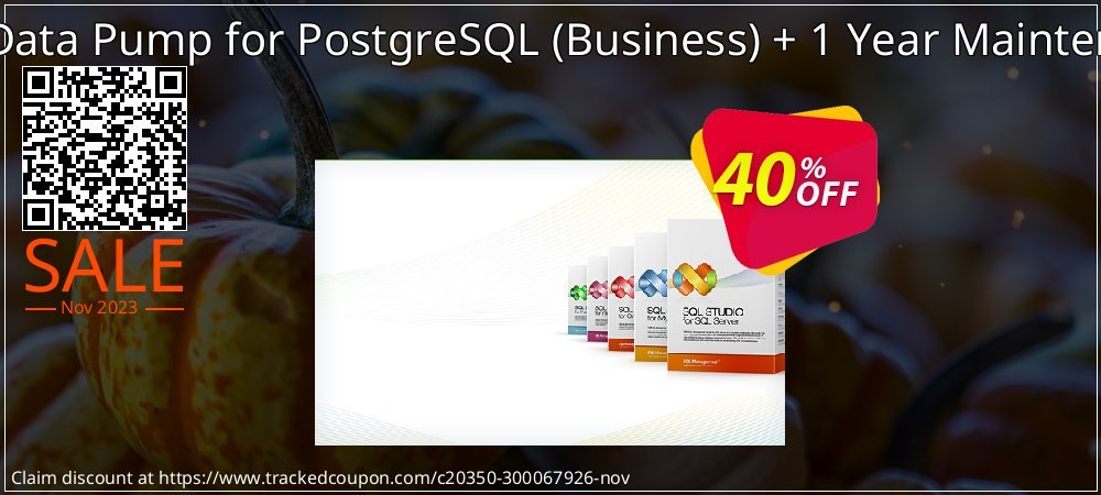 EMS Data Pump for PostgreSQL - Business + 1 Year Maintenance coupon on Martin Luther King Day super sale