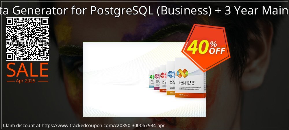 EMS Data Generator for PostgreSQL - Business + 3 Year Maintenance coupon on Tell a Lie Day promotions