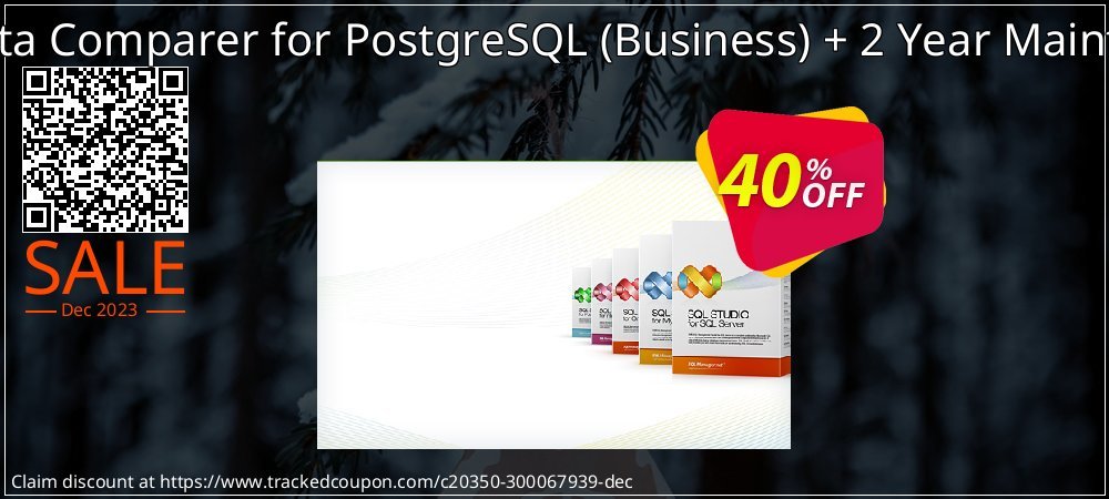 EMS Data Comparer for PostgreSQL - Business + 2 Year Maintenance coupon on Happy New Year deals