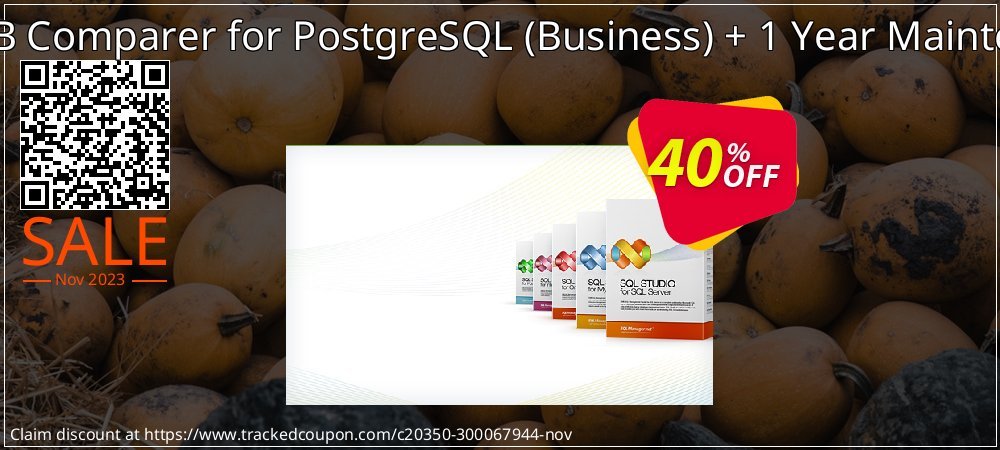EMS DB Comparer for PostgreSQL - Business + 1 Year Maintenance coupon on Cyber Monday discounts