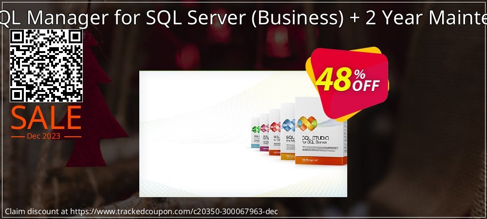 EMS SQL Manager for SQL Server - Business + 2 Year Maintenance coupon on Virtual Vacation Day sales
