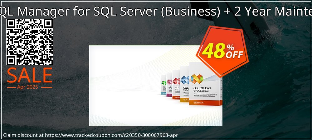 EMS SQL Manager for SQL Server - Business + 2 Year Maintenance coupon on Easter Day deals