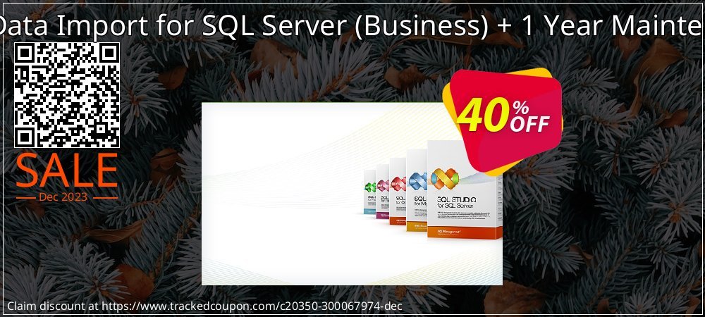 EMS Data Import for SQL Server - Business + 1 Year Maintenance coupon on Earth Hour offer