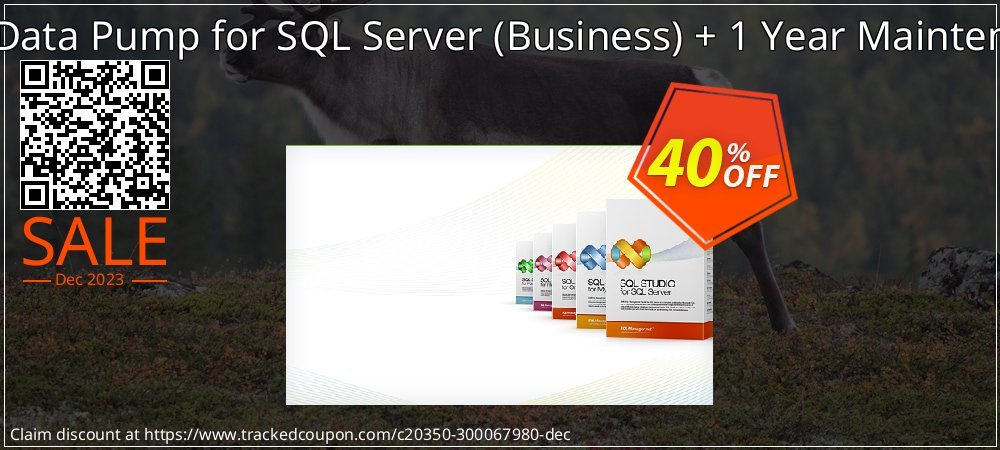 EMS Data Pump for SQL Server - Business + 1 Year Maintenance coupon on World Humanitarian Day offering discount