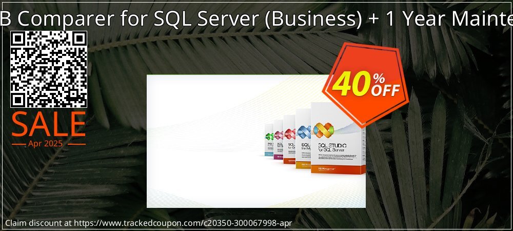 EMS DB Comparer for SQL Server - Business + 1 Year Maintenance coupon on Easter Day sales