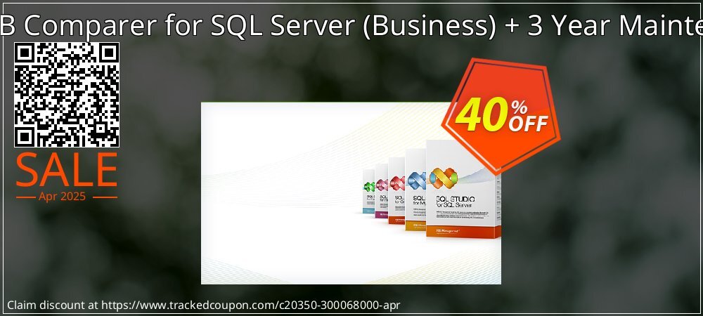 EMS DB Comparer for SQL Server - Business + 3 Year Maintenance coupon on National Walking Day offer