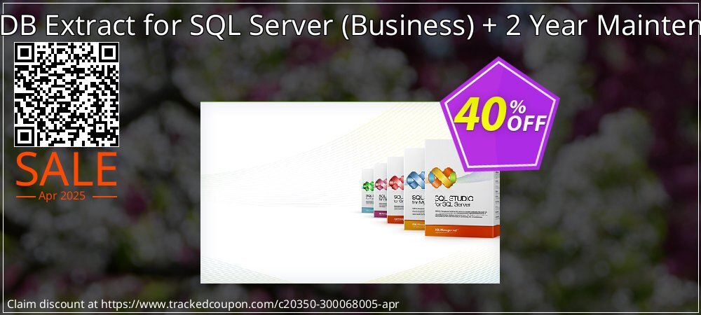 EMS DB Extract for SQL Server - Business + 2 Year Maintenance coupon on National Walking Day discounts